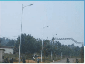 Public lights of Nyamata , Bugesera District