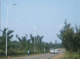 Public lights of Nyamata , Bugesera District